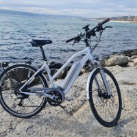 Марков немски електрически велосипед Diamant Zouma + Sport Ubari SUPERDELUXE+ с Bionx задвижване, снимка 5 - Велосипеди - 43973535