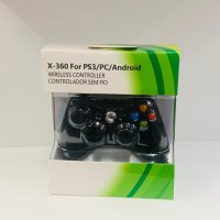 Контролер за Xbox 360, Безжичен, за компютър или лаптоп, снимка 1 - Аксесоари - 43296856