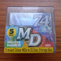 неразпечатвани аудио мини-дискове Maxell 74, снимка 2 - Други - 38040877