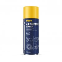 Спрей Литиева Грес MANNOL Lithium Spray, 400мл. 