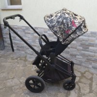 Количка Cybex PRIAM Butterfly пълен комплект , снимка 6 - Детски колички - 32305030