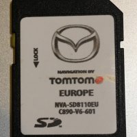 NVA-SD8110EU Mazda 2,3,5,6,MX-5 TomTom 2022 Sd Card Оригинална Навигационна Сд Карта Европа Турция, снимка 3 - Аксесоари и консумативи - 27782524