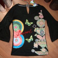 Desigual T-shirt Sofi – нова блуза камбана ръкав, снимка 3 - Блузи с дълъг ръкав и пуловери - 28195125