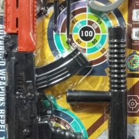 Комплект AK-47, палка, белезници, значка , снимка 1 - Други - 39937957