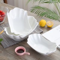 Стилна бяла купа от Аркопал , 23 х 13,5 см, снимка 2 - Аксесоари за кухня - 44131511