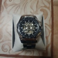 Автоматичен часовник Jushidai Squeleton, снимка 2 - Мъжки - 44035751