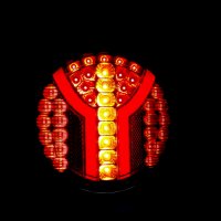1 бр. ЛЕД LED НЕОН стопове стоп за ремарке с динамичен мигач 12-24V, снимка 4 - Аксесоари и консумативи - 35518522