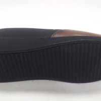 Дамски обувки VANETTI -ОРТОПЕДИЧНИ,черни с кафяви мотиви модел 113290, снимка 12 - Дамски ежедневни обувки - 32317021