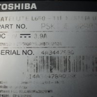 Toshiba SATELLITE L650, снимка 5 - Части за лаптопи - 28111624
