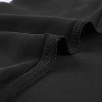 Дамска блуза в черно с дълъг ръкав и къдрички, снимка 14 - Блузи с дълъг ръкав и пуловери - 40698207
