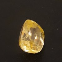 Естествен жълт Сапфир 9.10ct серт. AGI, снимка 9 - Други - 40040961