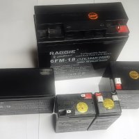 Акумулаторни оловни батерии RAGGIE 1- 18 Ah , снимка 1 - Друга електроника - 40000714