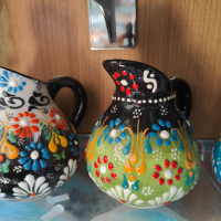 Турска керамика ,ръчна изработка(чаши,чинии,купи,канички,пепелници, подложки), снимка 16 - Други - 44858186