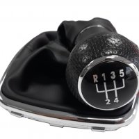 Топка за скоростен лост с маншон подходяща за VW Golf / Bora с 5/6 скорости - черен конец, снимка 4 - Аксесоари и консумативи - 34838838