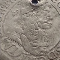 Сребърна монета 6 кройцера 1681г. Леополд първи Виена Свещена Римска Империя 13671, снимка 2 - Нумизматика и бонистика - 42968013
