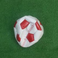 Футболна топка ,кожена, нова, снимка 1 - Футбол - 26416567