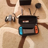 Nintendo Switch с допълнителна карта памет 128 гб, снимка 1 - Nintendo конзоли - 43534866