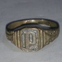 Старинен пръстен сачан - 59791, снимка 2 - Пръстени - 29005408