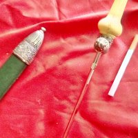 Кортик острие меч Франция, снимка 3 - Антикварни и старинни предмети - 36589913