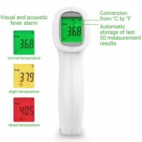 НОВ! Безконтактен инфрачервен термометър MEDISANA TMA79, снимка 2 - Други стоки за дома - 36672235