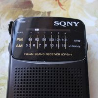 Sony ICF-S14 малко радио, снимка 1 - Радиокасетофони, транзистори - 38722963