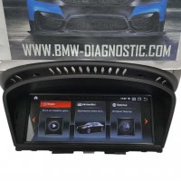 NBT НАВИГАЦИЯ / МУЛТИМЕДИЯ С ANDROID 10 ЗА BMW E60,E61,E63,E64,E90,E91 8.8" ЕКРАН, снимка 2 - Аксесоари и консумативи - 19972128