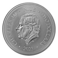 1 oz Сребърна монета "Мистичен феникс" 2023 - остр. Ниуе., снимка 2 - Нумизматика и бонистика - 43710292
