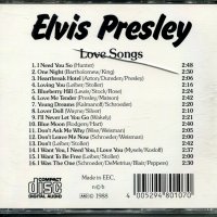 Elves Presley-Love Songs, снимка 2 - CD дискове - 35520776