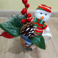 Коледни чаши, снимка 2 - Коледни подаръци - 43253473