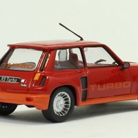 Renault 5 Turbo 1982 Rouge - мащаб 1:43 на IXO/Altaya модела е нов в PVC дисплей-кейс, снимка 4 - Колекции - 27382887