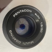 Pentacon 50mm/1.8 auto mc за никон , снимка 1 - Обективи и филтри - 44000748