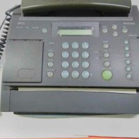 Телефон  +  Факс   HFC 4/06   9061    PHILIPS   AUSTRIA с захранващ блок 24VDC=, снимка 1 - Стационарни телефони и факсове - 33059142