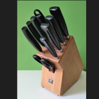 ZWILLING - FOUR STAR - Луксозен комплект кухненски ножове с блок, снимка 2 - Прибори за хранене, готвене и сервиране - 43182500