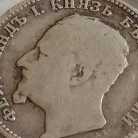 Сребърна монета 1 лев 1891г. Княжество България Княз Фердинанд първи 42085, снимка 11 - Нумизматика и бонистика - 43799609