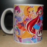 Чаша на WINX Club с име!Уникален подарък детска чаша Уинкс с име!, снимка 6 - Подаръци за рожден ден - 30552493