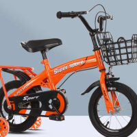 Детски велосипеди с противоплъзгащи се гуми и светещи помощни колела., снимка 2 - Велосипеди - 44852875