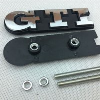3D метална емблема за предна решетка GTI, снимка 5 - Аксесоари и консумативи - 40757733