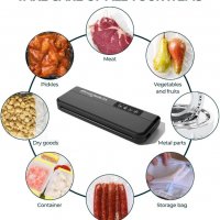 ПРОМО! машина за вакуумиране Vacuum Sealer + 110 вакуум торбички, снимка 4 - Други - 38240270