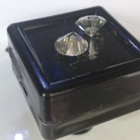 Спешно Уникален ТОП 4+ карата Мойсанит диамант Moissanite два Diamond IF/F-G Ледено бяло, снимка 14 - Други - 34528670