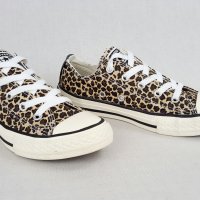 CONVERSE ALL STAR Leopard Оригинални Детски Кецове Момиче 33 32 21см, снимка 5 - Детски маратонки - 38729498