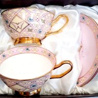 Луксозен комплект чаши за кафе, чай или капучино  , снимка 17 - Други стоки за дома - 8701221