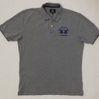 La Martina Polo Shirt оригинална тениска M памучна поло фланелка, снимка 1 - Тениски - 37645878