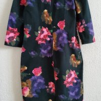 Красива рокля с акварелен флорален десен, снимка 5 - Рокли - 37765302