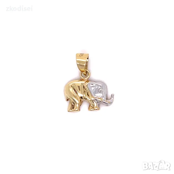 Златен медальон 1,0гр. 14кр. проба:585 модел:31676-3, снимка 1