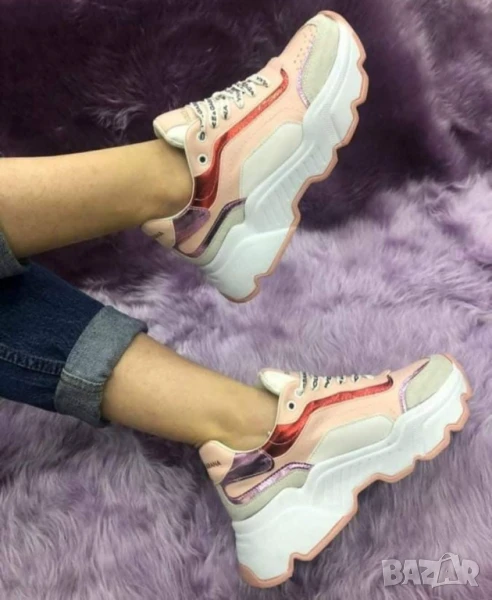 Dolce&Gabana розови дамски маратонки, снимка 1