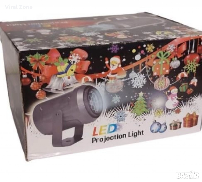 Коледен светлинен прожектор , снимка 1