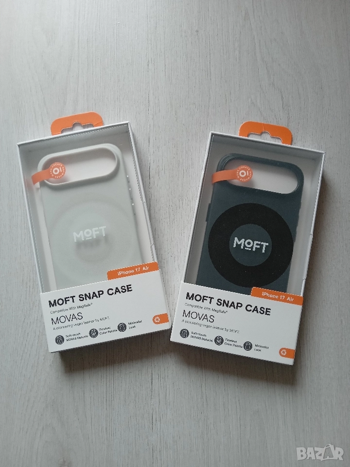 Продавам MOFT Snap Case за iPhone 17 Air (MagSafe съвместими, нови), снимка 1