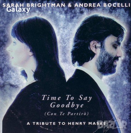 Sarah Brightman & Andrea Bocelli – Time To Say Goodbye 1996 CD Maxi-Single , снимка 1