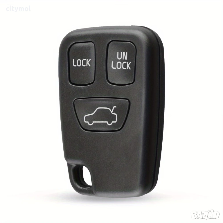 Кутийка за дистанционно с 3 бутона за VOLVO C70 S40 S60 S70 S80 S90 V40 V70 V90 XC70 XC9, снимка 1