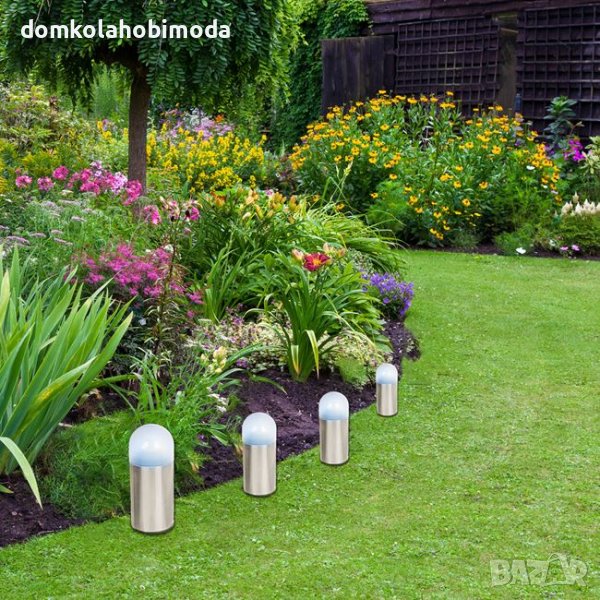 Соларна лампа, 4x11см, четири броя, снимка 1